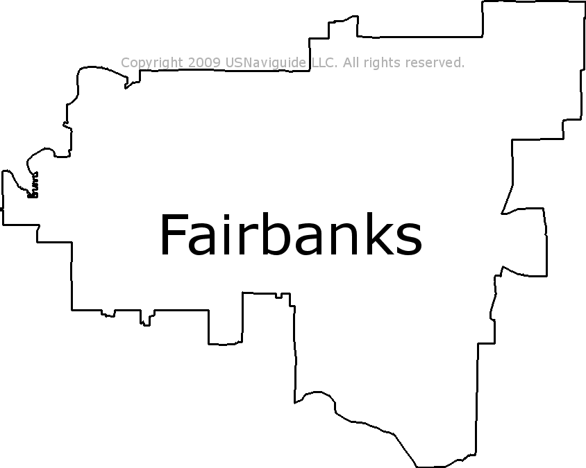 Fairbanks Ak Zip Code Map Fairbanks, Alaska Zip Code Boundary Map (Ak)