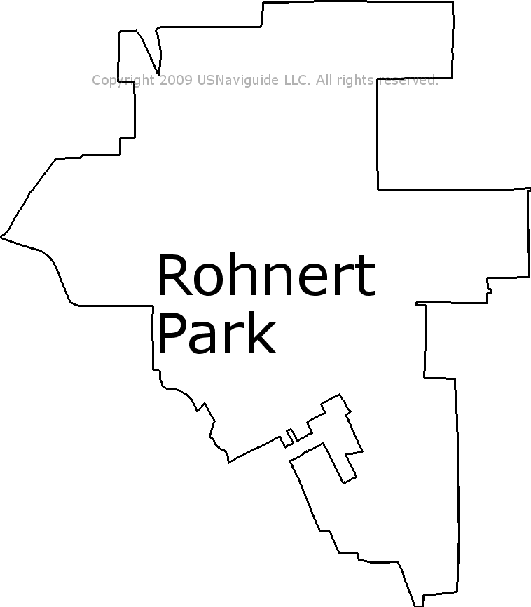 rohnert park zip code map Rohnert Park California Zip Code Boundary Map Ca rohnert park zip code map