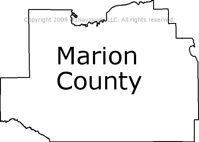 Marion County Fl Zip Code Map Marion County   Florida Zip Code Boundary Map (FL)