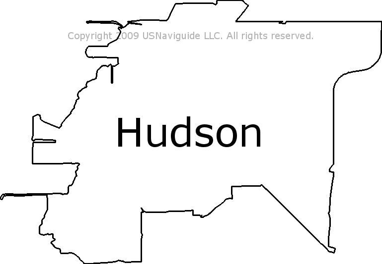 hudson fl zip code map Hudson Florida Zip Code Boundary Map Fl hudson fl zip code map