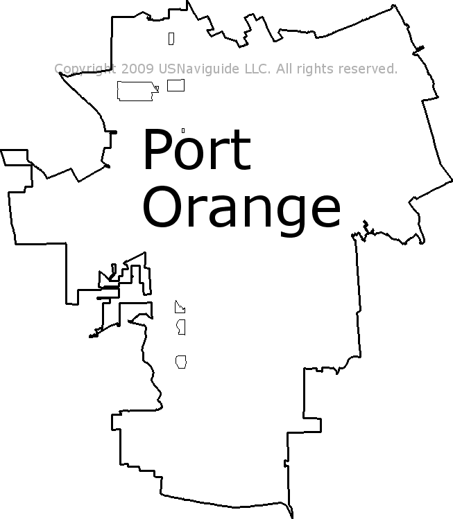 port orange zip code map Port Orange Florida Zip Code Boundary Map Fl port orange zip code map