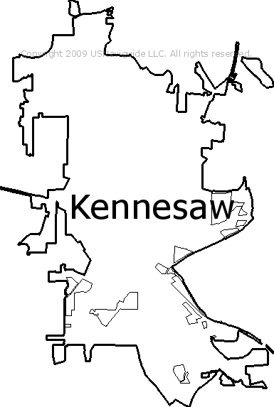 kennesaw zip code map Kennesaw Georgia Zip Code Boundary Map Ga kennesaw zip code map