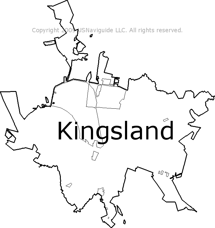 Kingsland Ga Zip Codes Map Kingsland, Georgia Zip Code Boundary Map (Ga)