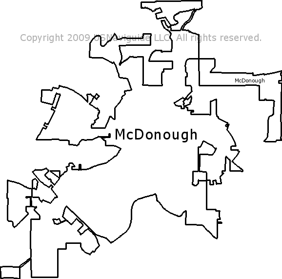 mcdonough ga zip code map Mcdonough Georgia Zip Code Boundary Map Ga mcdonough ga zip code map