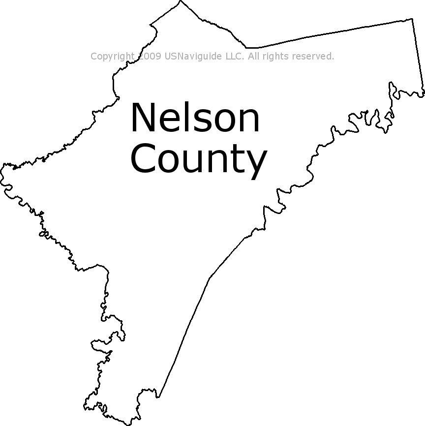 Nelson County Ky Map Nelson County - Kentucky Zip Code Boundary Map (Ky)
