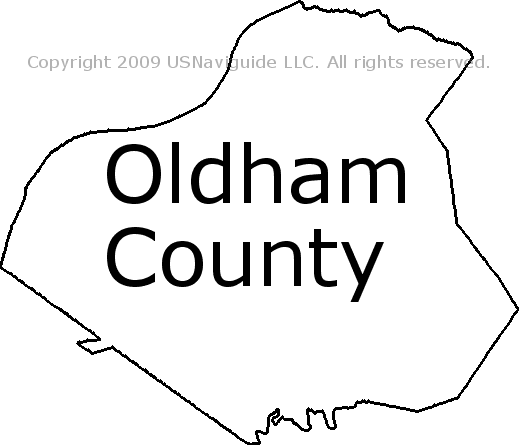 Oldham County Ky Map Oldham County - Kentucky Zip Code Boundary Map (Ky)