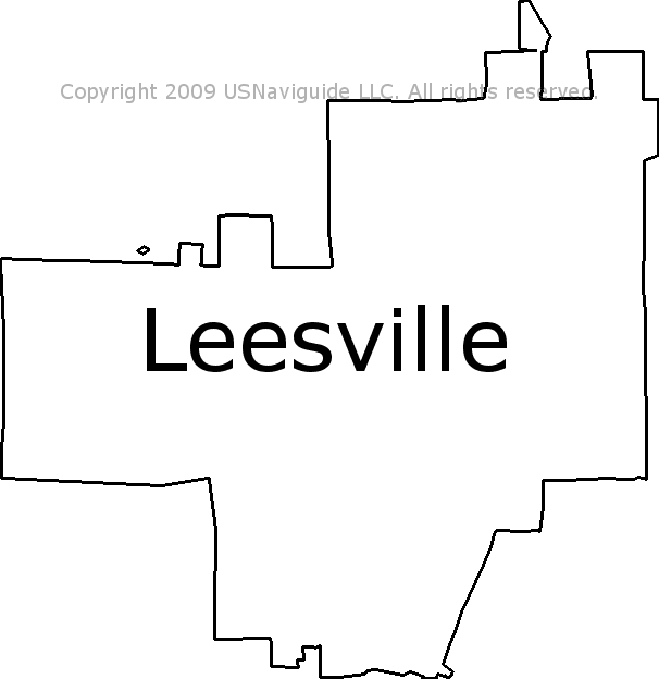 Leesville La Zip Code Map Leesville, Louisiana Zip Code Boundary Map (LA)