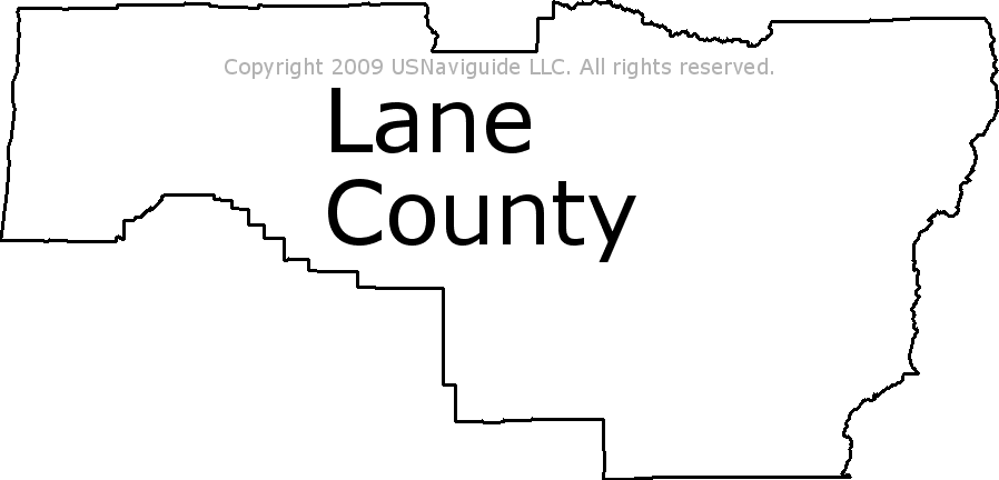 Lane County Zip Code Map Lane County - Oregon Zip Code Boundary Map (Or)