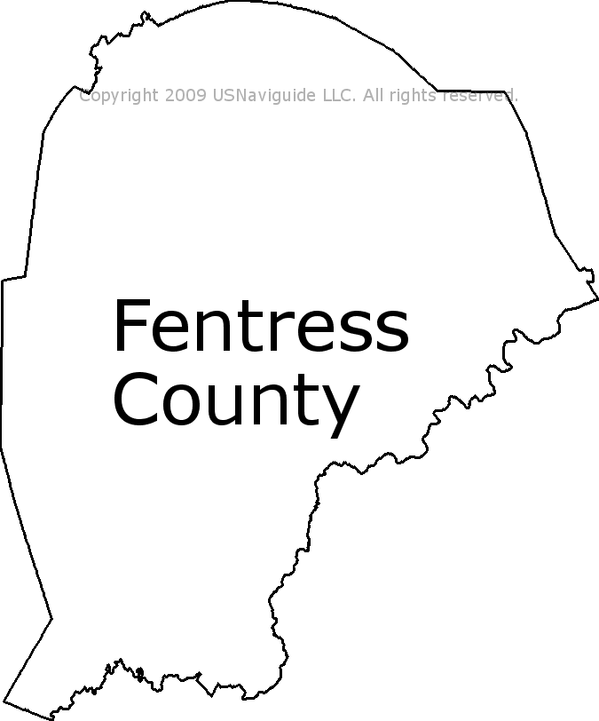 Fentress County Tn Map Fentress County - Tennessee Zip Code Boundary Map (Tn)