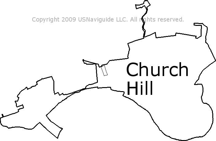 Church Hill Tennessee Map Church Hill, Tennessee Zip Code Boundary Map (Tn)