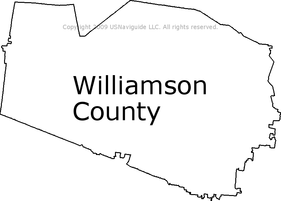 Williamson County Tn Zip Code Map Williamson County - Tennessee Zip Code Boundary Map (Tn)