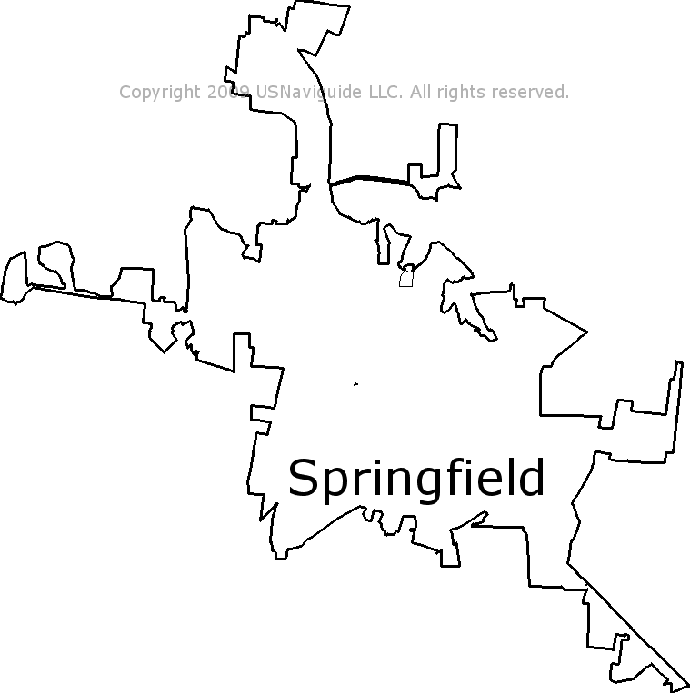 Springfield Tn Zip Code Map Springfield, Tennessee Zip Code Boundary Map (Tn)