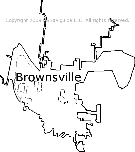 brownsville texas zip code map Brownsville Texas Zip Code Boundary Map Tx brownsville texas zip code map