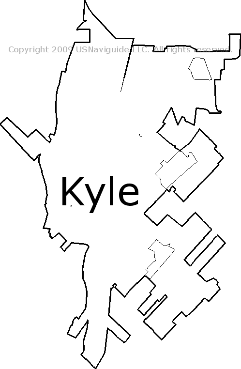 kyle tx zip code map Kyle Texas Zip Code Boundary Map Tx kyle tx zip code map
