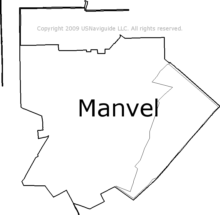 Zip Code For Manvel Texas Manvel, Texas Zip Code Boundary Map (Tx)