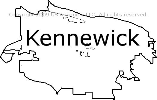 Kennewick Wa Zip Code Map Kennewick, WA Map