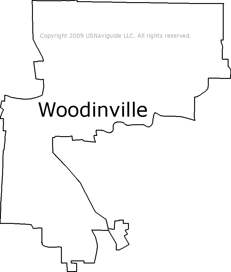 Woodinville Zip Code Map Woodinville, Washington Zip Code Boundary Map (Wa)