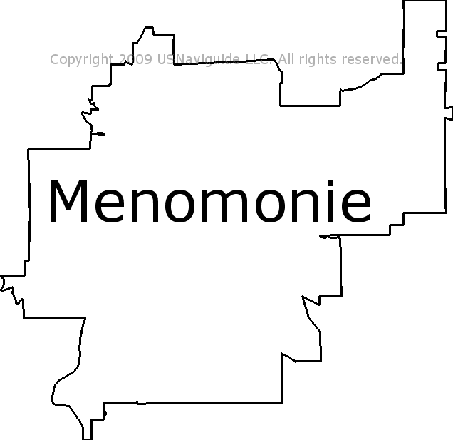 Menomonie Wi Zip Code Map Menomonie, Wisconsin Zip Code Boundary Map (Wi)