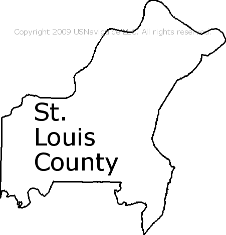 St Louis County Zip Code Map - Maps For You