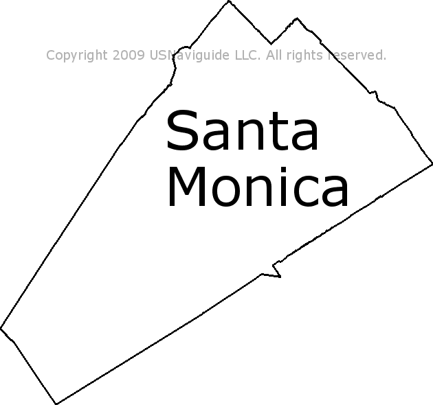 28 Santa Monica Zip Code Map Online Map Around The World